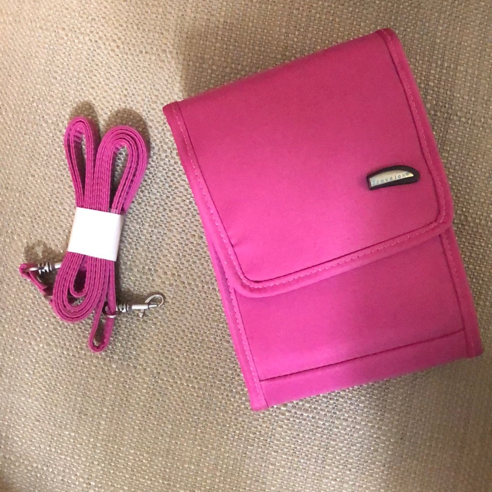 Pink Traveling Passport Wallet